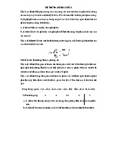 Đề thi tham khảo số 1 môn Xác suất thống kê| Trường Đại học Ngoại Thương