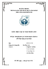 Đề tài : Identification and Authentication Failures (Lỗi nhận dạng và xác thực) | Đại học Kinh tế Kỹ thuật Công nghiệp