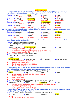 Đề thi tuyển sinh lớp 10 THPT năm học 2022-2023 môn Tiếng Anh (không chuyên) - Sở Giáo dục và Đào tạo Thừa Thiên Huế có đáp án và giải thích chi tiết