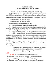 Bài Tập Ôn Tập Kế Toán Doanh Nghiệp (KTDN) - Chương 1&2 | Đại học Kinh tế kỹ thuật công nghiệp