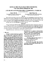 ĐÁNH GIÁ THỰC TRẠNG NHẬN THỨC MÔI TRƯỜNG   CỦA CỘNG ĐỒNG TỈNH QUẢNG TRỊ