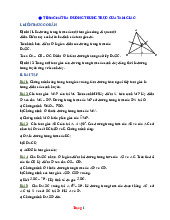 Bài Tập Hình Học 7 Tính Chất Ba Đường Trung Trực Của Tam Giác Có Lời Giải