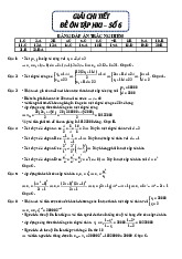 Giải chi tiết đề ôn tập HKI - Số 6 | môn Toán lớp 10