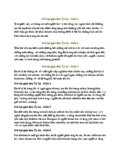 Mở bài gián tiếp Tả bà | Tập làm văn 5 Kết nối tri thức