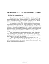 Đồ án Hệ thống quản lý khám bệnh và điều trị bệnh | Môn Phân tích thiết kế hệ thống - Trường Cao đẳng Công Nghệ Bách Khoa Hà Nội