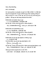 Thực hành tính toán VaR cho danh mục đầu tư | Thực hành tính toán | Trường Đại học Khoa học Tự nhiên, Đại học Quốc gia Hà Nội