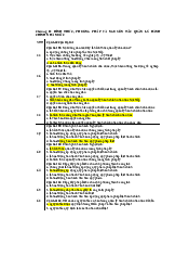 Câu hỏi chương 2 - Luật kinh tế | Trường đại học Lao động - Xã hội