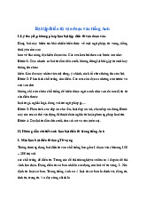 Bài tập Điền từ vào đoạn văn tiếng Anh | Tiếng Anh 12