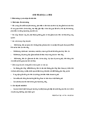 Đề cương Sinh thái học | Đại học Sư Phạm Hà Nội