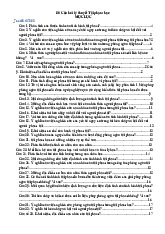 80 Câu hỏi lý thuyết Môn Tội phạm học | Trường Đại học Luật Hà Nội
