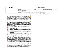 Mẫu đề thi LSĐ. Trường Đại học Nguyễn Tất Thành