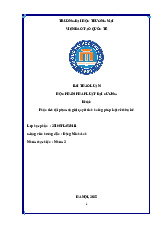 Phân Tích Tội Phạm và Giải Quyết Tình Huống Pháp Luật Thừa Kế | Bài thảo luận pháp luật đại cương