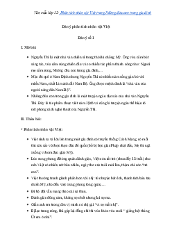 Phân tích nhân vật Việt trong Những đứa con trong gia đình | Văn mẫu lớp 12