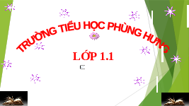 Giáo án điện tử Tiếng việt 1 bài 3 Chân trời sáng tạo: Học vần: Iên, yên