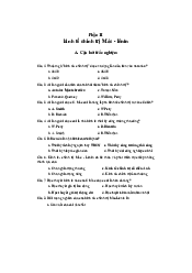 Câu hỏi trắc nghiệm - Kinh tế  chính trị  Mác Leenin | Trường đại học Quốc tế Hồng Bàng