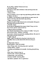 Từ vựng Tiếng Anh Kinh Tế dành cho kế toán/ Trường Đại học Ngoại ngữ- Đại học Quốc gia Hà Nội