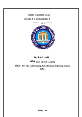 Nhóm 7 - Phân Tích Chuỗi Cung Ứng Của ZARA - Quản Trị Chuỗi Cung Ứng