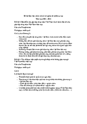 Đề tài làm việc nhóm môn Chủ nghĩa xã hội khoa học