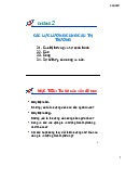 Bài giảng các lực lượng cung cầu thị trường - Kinh tế vĩ mô | Đại học Tôn Đức Thắng