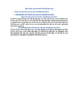 Nêu cảm xúc của em về một loài cây - Tập làm văn lớp 3 Chân trời sáng tạo