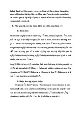 Trình bày Nhà quản trị và các cấp Quản trị Chỉ ra những điểm giống nhau và khác nhau khi thực hiện các Chức năng Quản trị của nhà quản trị cấp cao và nhà quản trị cấp thấp
