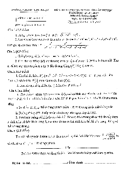 Đề thi chọn HSG cấp huyện Toán 9 năm 2019 – 2020 phòng GD&ĐT Lục Ngạn – Bắc Giang