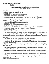 Đề cương giữa kì 2 Toán 12 năm 2025 – 2026 trường THPT Nguyễn Việt Hồng – Cần Thơ