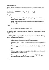 Tài liệu hàm Weeknum | Học viện Hành chính Quốc gia