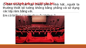 Giáo án điện tử Khoa học tự nhiên 7 Bài 11 Cánh diều:  Phản xạ âm