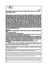[ TỔNG HỢP ] NCKH ẢNH HƯỞNG CỦA KHUYNH HƯỚNG TƯỢNG TRƯNG, SIÊU THỰC TRONG THƠ MỚI VIỆT NAM | Trường Đại học Hải Phòng