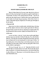 Phân tích SWOT Marou Chocolate| Môn Quản Trị Kinh Doanh| Học Viện Ngân Hàng