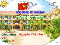 Giáo án điện tử Toán 1 Chương 1 Cánh diều: Trên - Dưới. Phải - Trái. Trước - Sau. Ở giữa