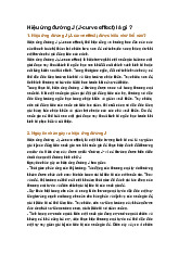 Hiệu ứng đường J (J-curve effect) là gì ?