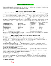 Bộ 10 Đề Thử Tốt Nghiệp THPT 2025 Tiếng Anh Phát Triển Từ Đề Minh Họa Có Đáp Án