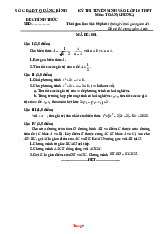 Đề Thi Tuyển Sinh 10 Toán Chung Sở GD Quảng Bình 2025-2026 Có Lời Giải