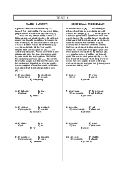 Guided cloze tests (gần 150 bài) có đáp án