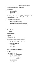 Tổng Hợp Kiến Thức và Lệnh MIPS | Môn Kiến trúc máy tính 1 - Đại học Xây Dựng Hà Nội