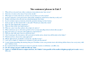 Unit 6 | Speaking and listening| Đại học Khoa học Xã hội và Nhân văn, Đại học Quốc gia Thành phố HCM