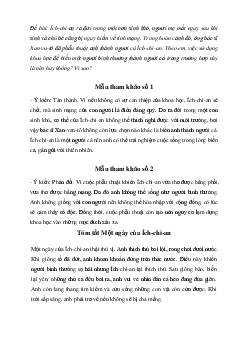 Nên hay không sử dụng khoa học để biến một người bình thường thành người cá? | Văn mẫu 7 Chân trời sáng tạo