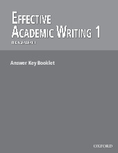 Effective Academic Writing 1 Answer Key - Tài liệu tổng hợp