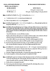 Bộ Đề Thi Thử TS 10 Môn Toán Quận 4 TPHCM 2025-2026 Có Lời Giải Chi Tiết