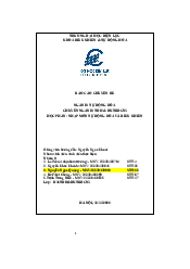 Tiểu luận nhóm 2 hệ thống tự động hóa sản xuất thông minh linh hoạt | Trường đại học Điện Lực