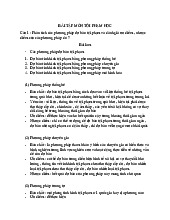 BÀI TẬP TÔI PHẠM HỌC: ĐÁNH GIÁ CÁC PHƯƠNG PHÁP DỰ BÁO TỘI PHẠM