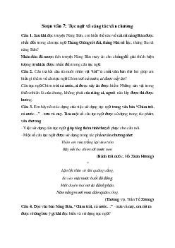 Tục ngữ và sáng tác văn chương | Soạn văn 7 Chân trời sáng tạo