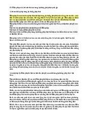 Tài liệu ôn tập - Luật Hiến Pháp | Trường Đại học Luật, Đại học Quốc gia Hà Nội