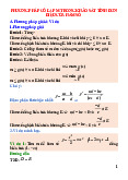 Lý thuyết Phương Pháp Cô Lập M Trong Khảo Sát Tính Đơn Điệu Của Hàm Số | Đại học Đồng Tháp