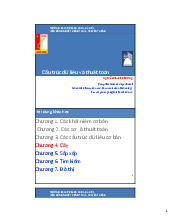 Chương 4: Cây - Cấu trúc dữ liệu và giải thuật (ET2100) | Trường Đại học Bách khoa Hà Nội