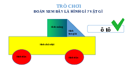 Giáo án điện tử Mĩ Thuật 1 Chủ Đề 4 Kết nối tri thức: Sáng tạo từ những hình cơ bản