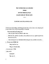 Tóm tắt nội dung các môn học trong chương trình đào tạo môn Ngữ văn Trung Quốc | Trường Đại học Khoa học Xã hội và Nhân văn, Đại học Quốc gia Thành phố Hồ Chí Minh