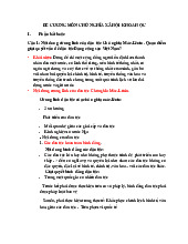 Đề Cương Môn Chủ nghĩa xã hội khoa học | Trường Đại học Luật, Đại học Huế